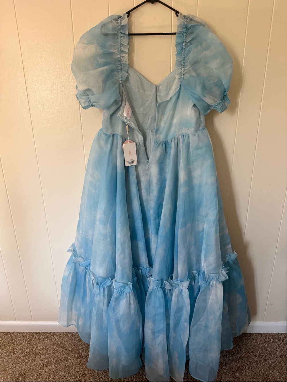 BNWT SELKIE Blue Cloud Ritz Gown - Picture 3 of 3